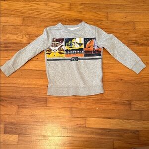 Gap Star Wars Kids Gray Sweatshirt